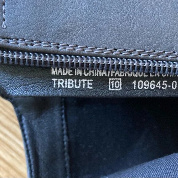 NEW❤️Leather MAISON CHELSEE GIRL "Tribute" Slate Grey, Treaded, Ankle Boots - Picture 8 of 9